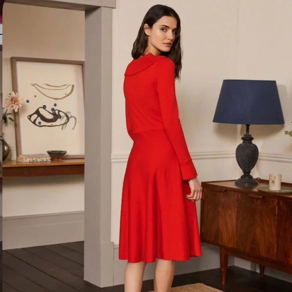 Boden Abercorn wool blend knitted dress - Picture 2 of 10